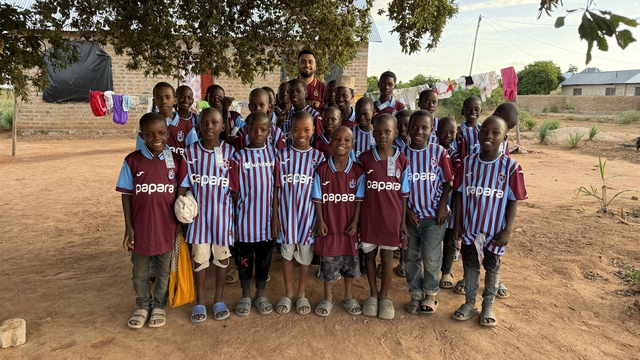 Trabzonspor sevgisi Afrika'ya taşındı
