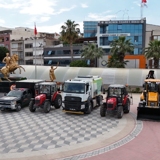Menemen Belediyesi, araç filosunu büyütüyor