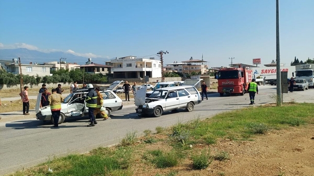 Hassa'da trafik kazası: 1 yaralı