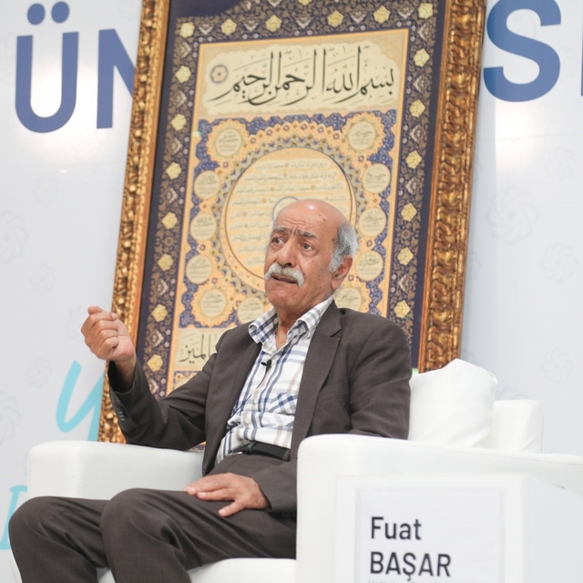 Cumhurbaşkanlığı Kültür ve Sanat Büyük Ödüllü Fuat Başar BTÜ'de öğrencilerl...