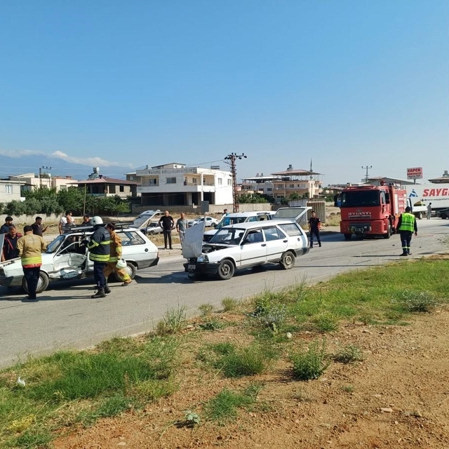 Hassa'da trafik kazası: 1 yaralı