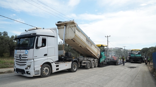 Balıkesir'in dört bir yanında yollara Büyükşehir dokunuşu