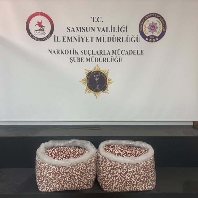 Tırın yatak bölümünde 129 bin 500 uyuşturucu hap ele geçti