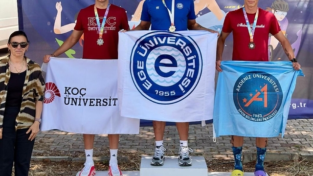 Egeli triatloncu Taha şampiyon oldu