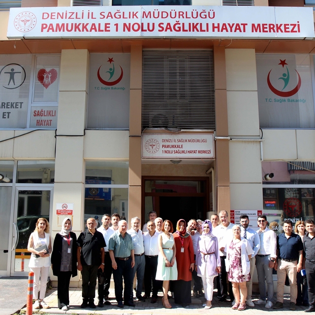 Denizli'de koruyucu sağlık hizmetlerinin değerlendirmesi yapıldı