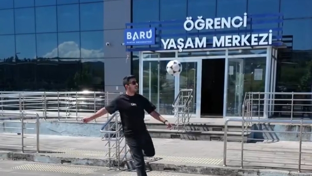 Bartın Üniversitesinden A Milli Takım'a destek videosu