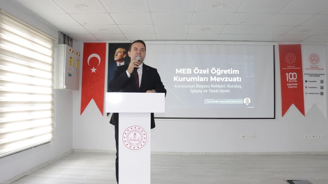 Özel öğretim kurumları müdürleri toplantısı gerçekleştirildi