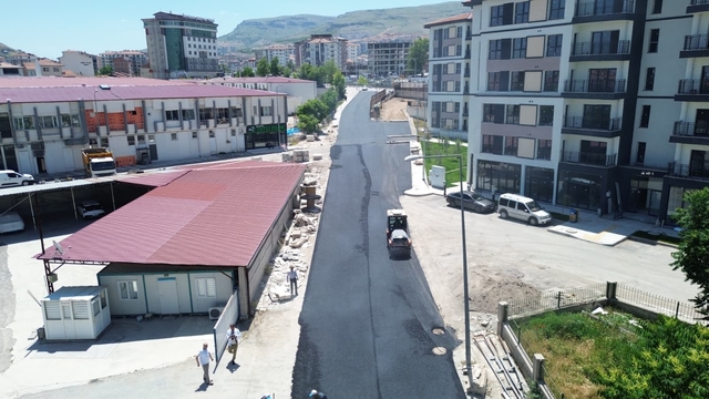 Battalgazi Belediyesi'nden Selçuklu'da asfalt çalışması