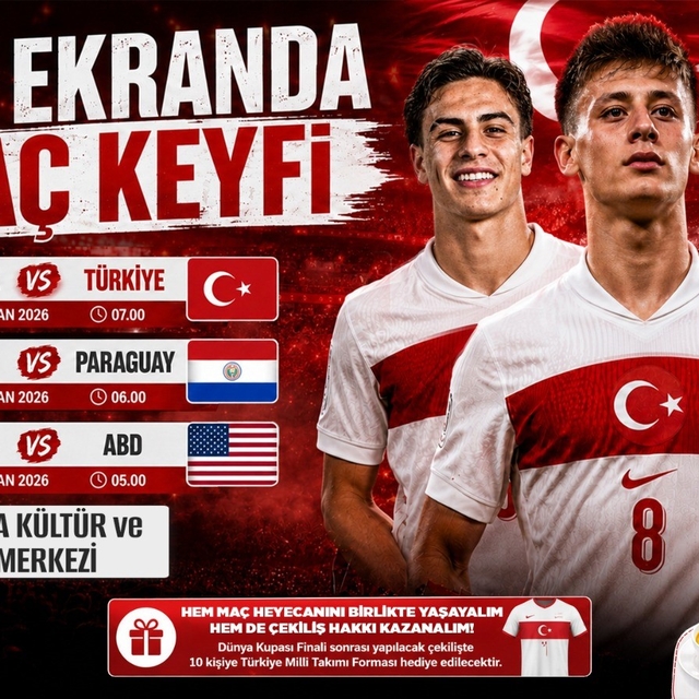 Dünya Kupası heyecanı Nevşehir'de dev ekranda yaşanacak
