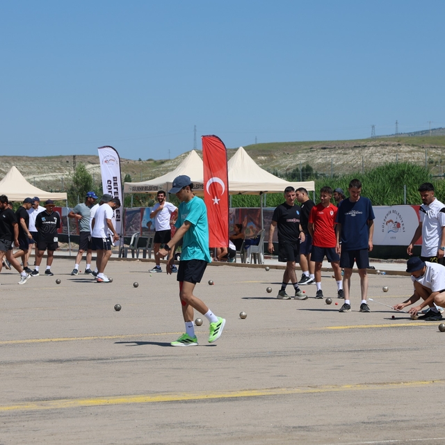 Türkiye Ümitler ve Büyükler Bocce Volo Şampiyonası Nevşehir'de başladı