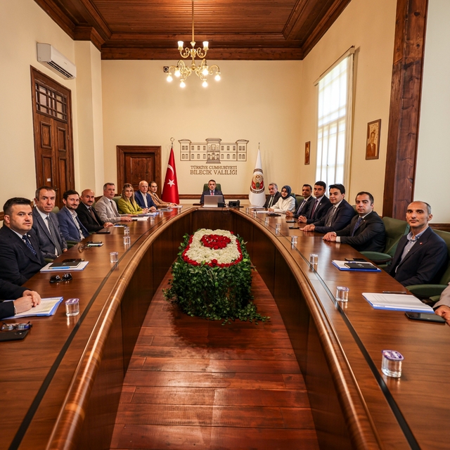 Bilecik'te KÖYDES Projeleri Değerlendirme Toplantısı yapıldı