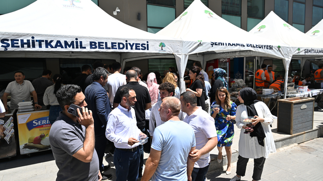 Gaziantep Adliyesi'nde DMD hastası çocuk için kermes düzenlendi