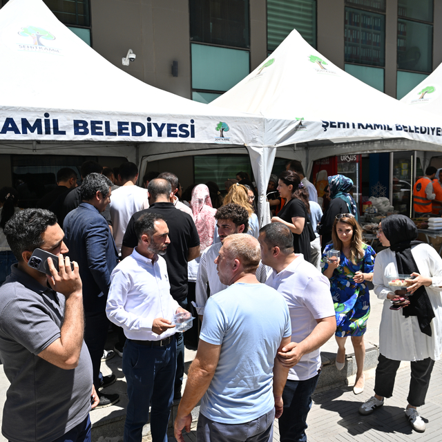 Gaziantep Adliyesi'nde DMD hastası çocuk için kermes düzenlendi