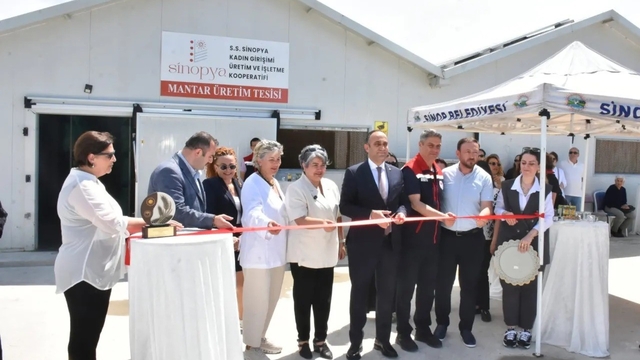 Sinop'ta istiridye mantarı ve dikey tarım tesisi açıldı