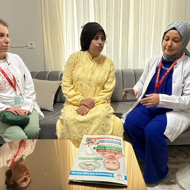 Kahramanmaraş'ta anne adaylarına koordinatör ebe desteği