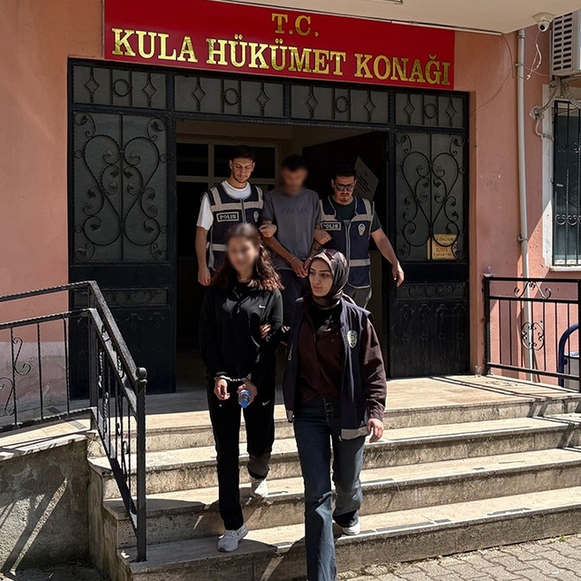 Kula'da uyuşturucu operasyonu: Kağıda uyuşturucu madde emdirilmiş