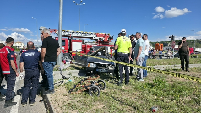 Kayseri'deki kazada ölü sayısı 3'e yükseldi