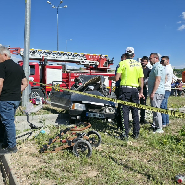 Kayseri'deki kazada ölü sayısı 3'e yükseldi