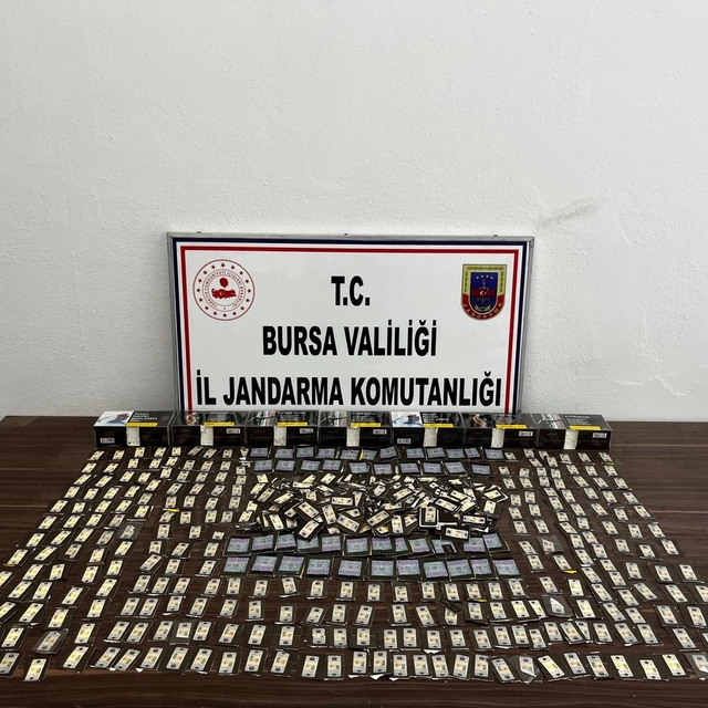 Bursa'da kaçakçılık operasyonunda 6 kişi yakalandı