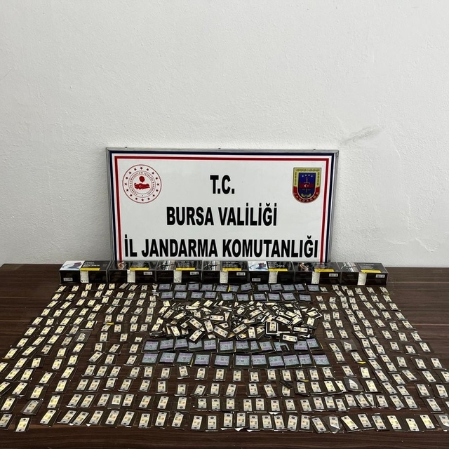 Bursa'da kaçak tütün operasyonu: 6 gözaltı