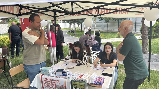 Van'da "Hareket yaşını öğren, sağlıklı yaşa" kampanyası başlatıldı