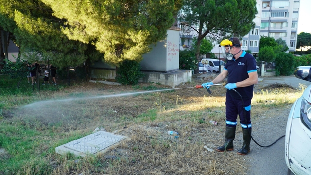 Balıkesir'de vektörle mücadelede tam zamanlı mesai