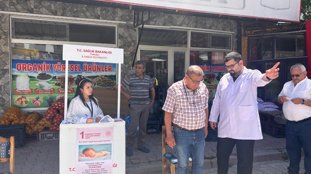 Tunceli'de "Hareket Yaşını Öğren, Sağlıklı Yaşa" seferberliği başladı