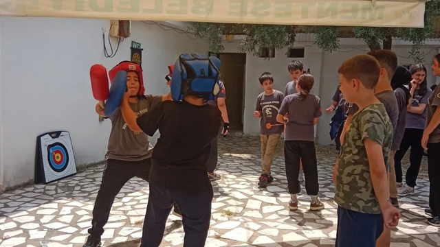 Menteşe'de gençler hem eğlendiler, hem de öğrendiler