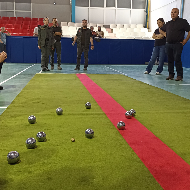 Havza Kaymakamlığı Bocce Turnuvası sona erdi