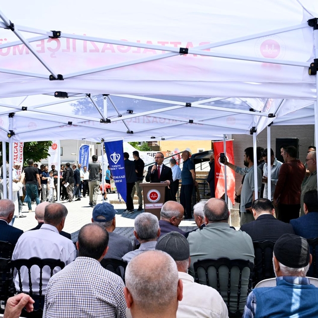 Malatya'da Hacı Hüseyin Kölük Camisi ibadete açıldı