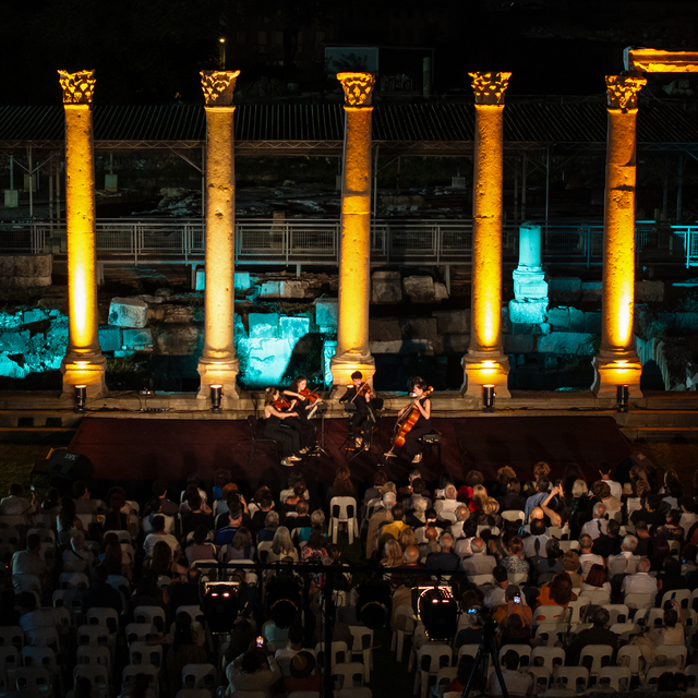 39. Uluslararası İzmir Festivali'nde Quatuor Magenta sahne aldı