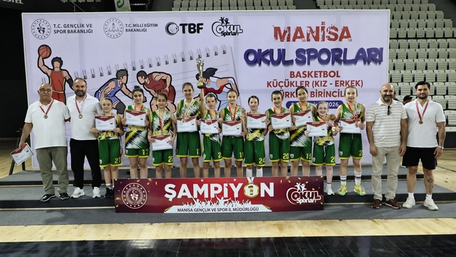 Basketbolun geleceği Manisa'da parladı