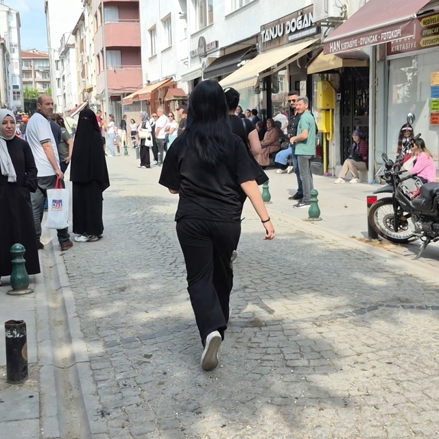 Eskişehir'de bir öğrenci LGS'ye son anda yetişti