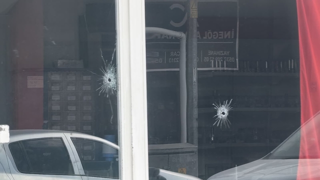 Bursa'da iş yerine silahlı saldırı