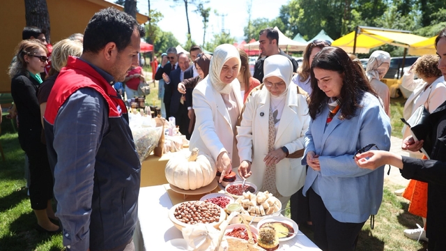 Düzce'nin yerel lezzetleri kırsal kalkınma için buluştu