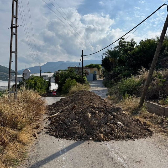 Bozyazı'da yol krizi büyüyor: Alternatif güzergah da kapatıldı