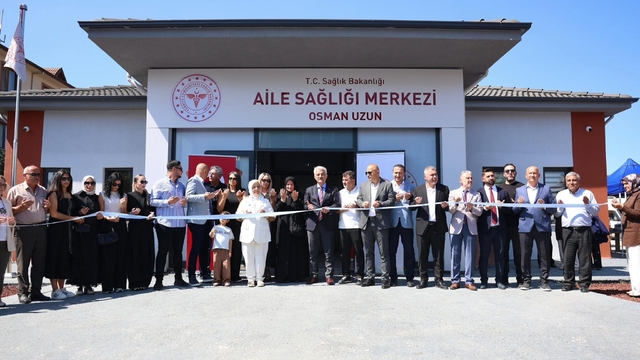 Düzce Osman Uzun Aile Sağlığı Merkezi dualarla açıldı