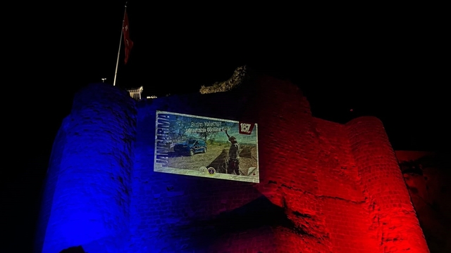 Harput'ta jandarmadan 187'nci yıl gösterisi