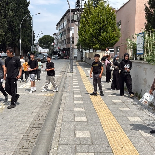 Gördes'te 231 öğrenci geleceği için ter döktü