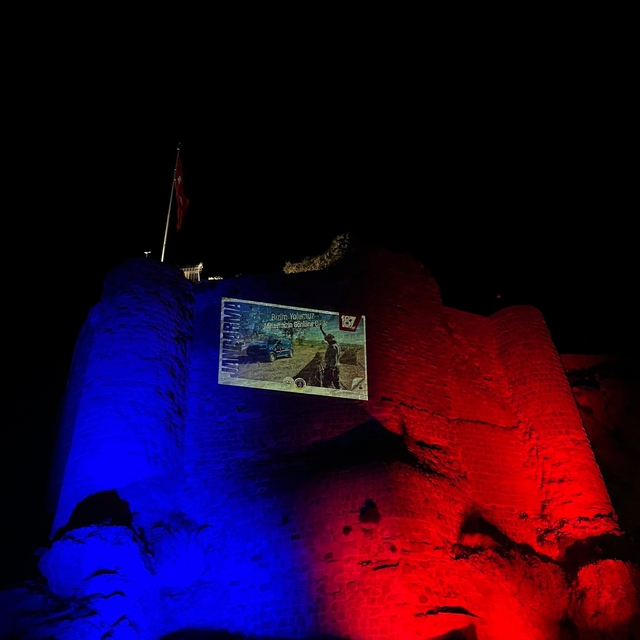 Harput'ta jandarmadan 187'nci yıl gösterisi