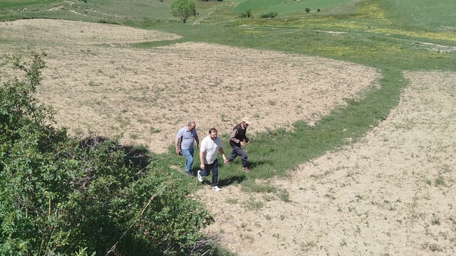 Bayburt'ta hazine taşınmazları için arazi çalışması yapıldı