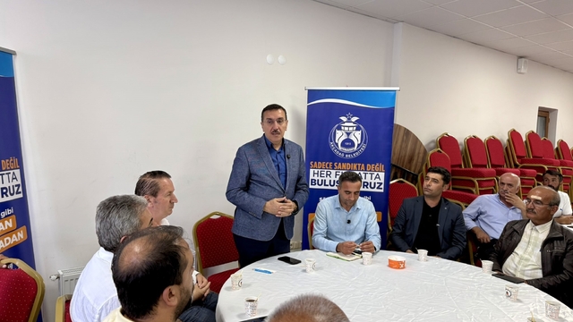 Tüfenkci: "Vatandaşlarımızla her fırsatta bir araya geliyoruz"