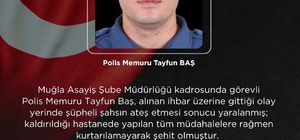 Muğla'da KADES ihbarına giden polis memuru silahlı saldırıda şehit oldu (3)