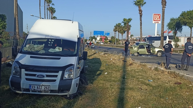 Mersin'de zincirleme kaza: 1 ölü