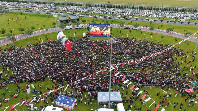 Kayseri, milli takım için tek yürek oldu