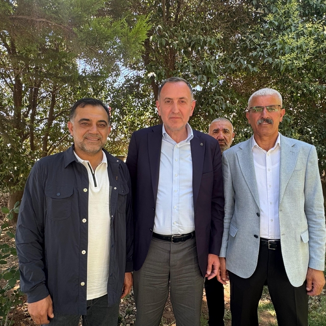 Mardin TSO Başkan adayı Veysi Duyan, Meşkina Aşireti Derneği yönetimiyle bi...