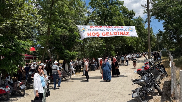 Büyükpaşa köyünde geleneksel köy hayrı düzenlendi
