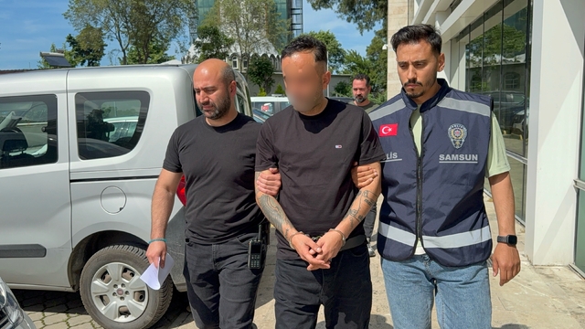 Samsun'da silahla yaralama şüphelisi tutuklandı