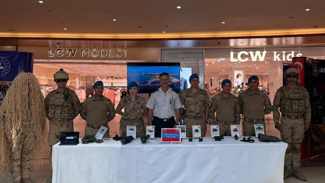 Jandarma'nın 187. kuruluş yıl dönümüne özel tanıtım standı MalatyaPark AVM'de açıldı