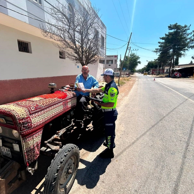 Tarım sezonunun başlamasıyla traktörler denetlendi